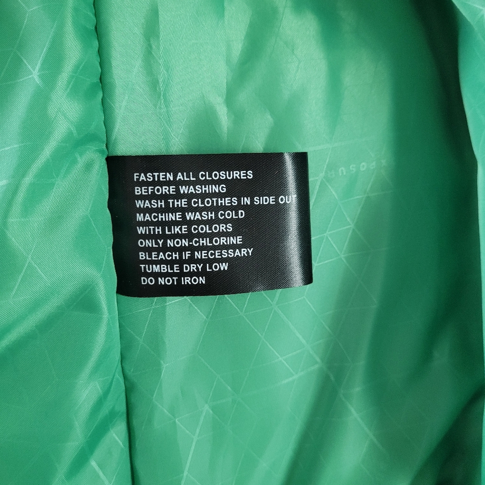 Zeroxposur green sea winter puffer jacket in XXL - Picture 10 of 13